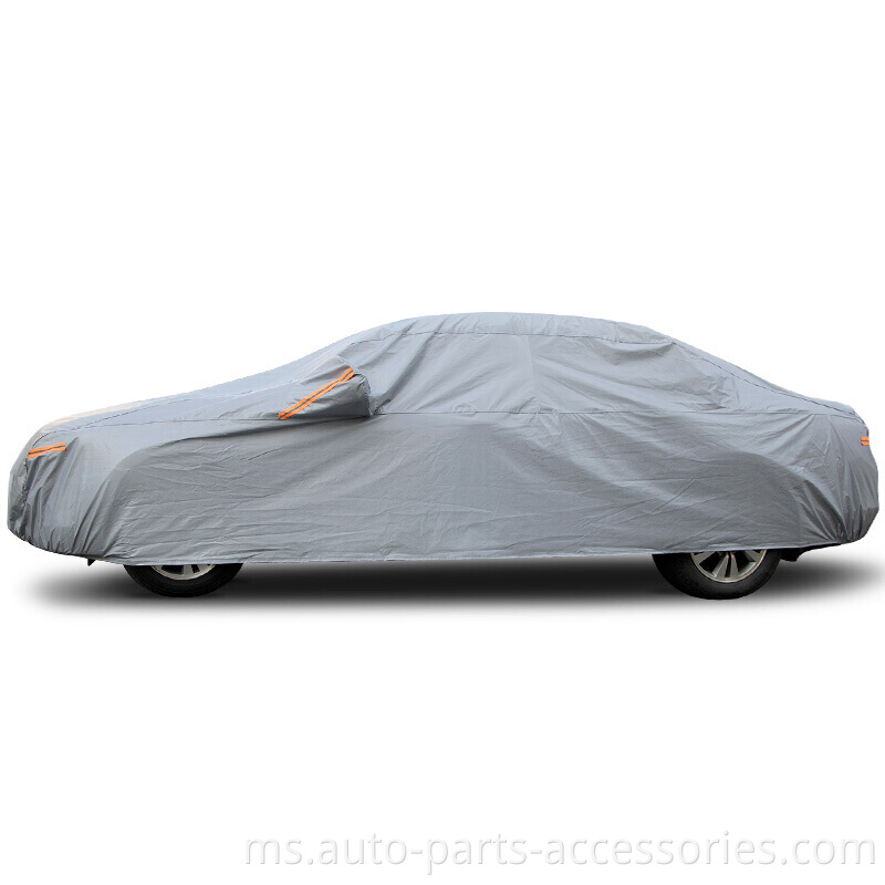 2020 Reka Bentuk Baru OEM Jenama Lipat Peva Silver Automobile Cover Auto Car Cover